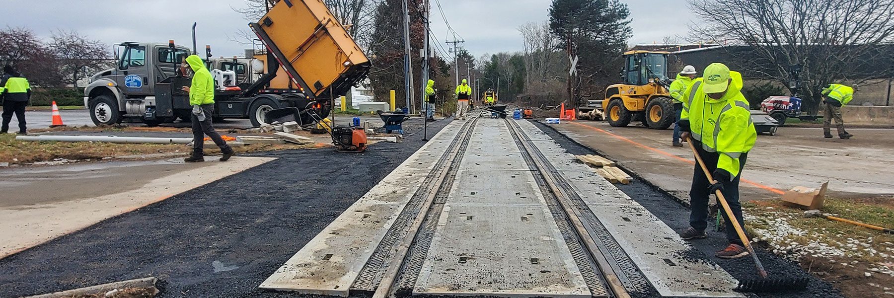 Mass Industrial Services railroad construction